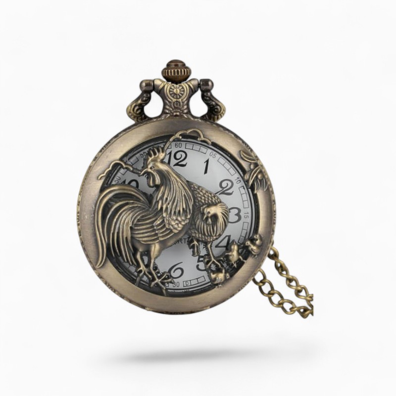 Montre à Gousset Vintage Coq | La Montre à Gousset