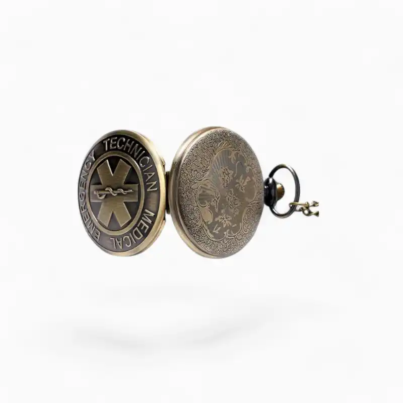Montre Gousset Vintage Emergency coté | La Montre à Gousset