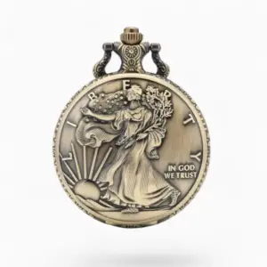 Montre à Gousset In God We Trust | La Montre à Gousset