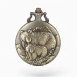 Montre à Gousset Vintage Ours | La Montre à Gousset