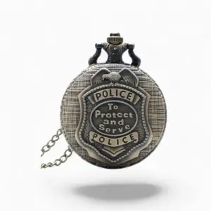 Montre à Gousset Vintage Police | La Montre à Gousset
