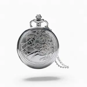 Montre à Gousset doctor who Argent