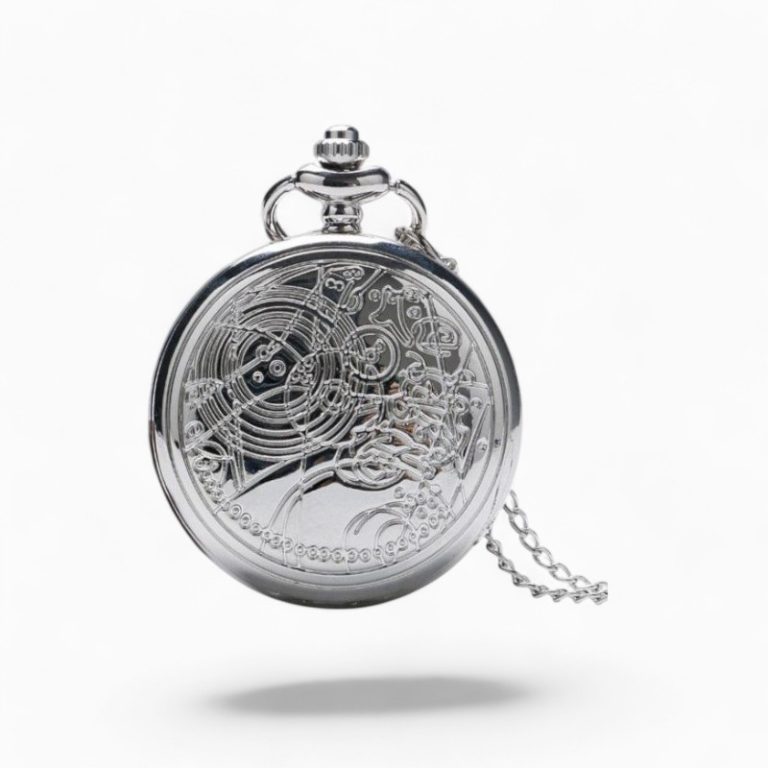 Montre à Gousset doctor who Argent