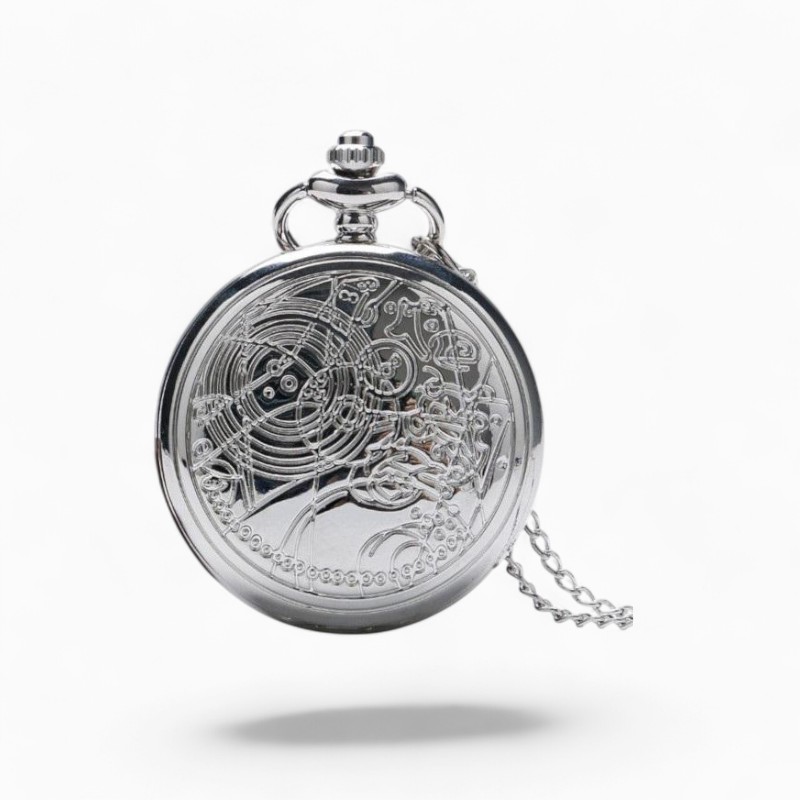 Montre à Gousset doctor who Argent