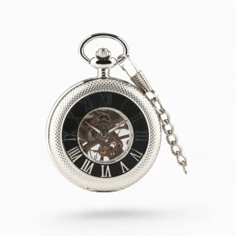 Montre à gousset Western Argent