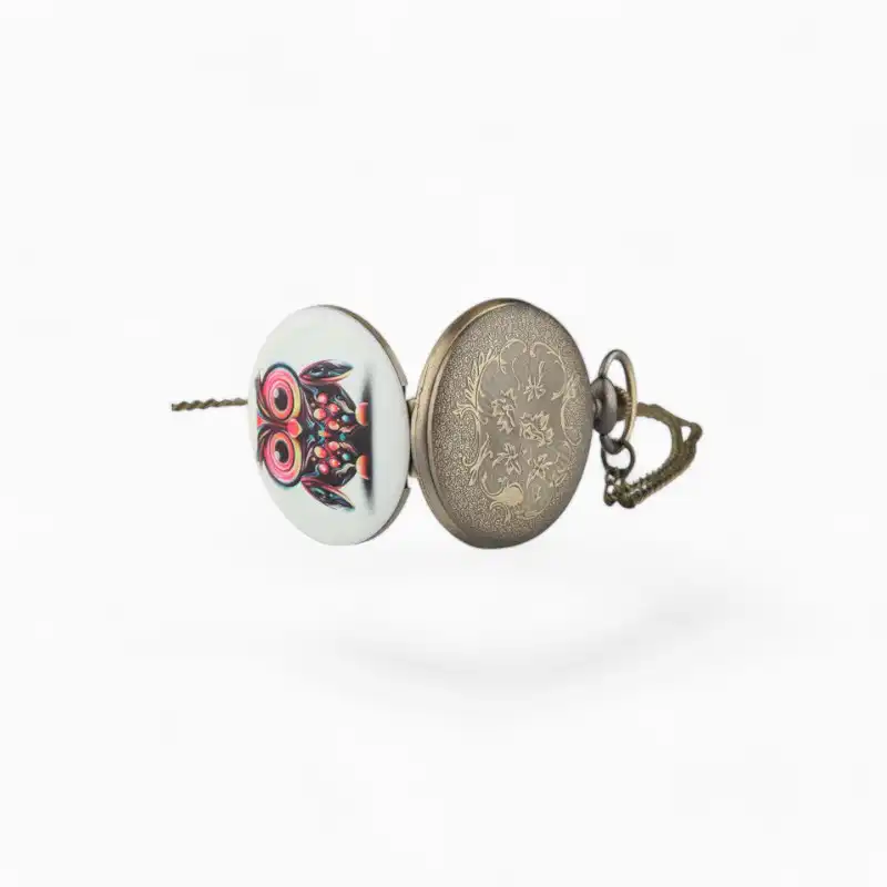 Montre de poche Adorable Hibou | La Montre à Gousset