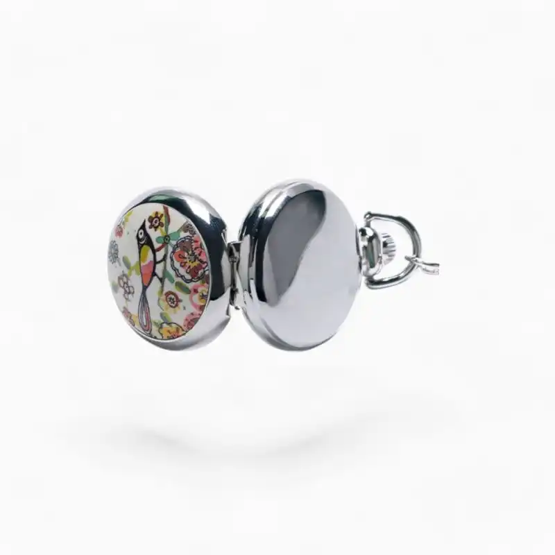 Montre de poche Femme Jolie Petit Oiseau | La Montre à Gousset