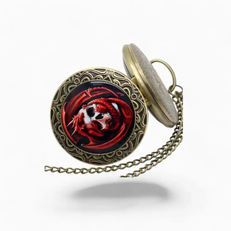 Montre de poche Homme La Mort du Dragonnier | La Montre à Gousset