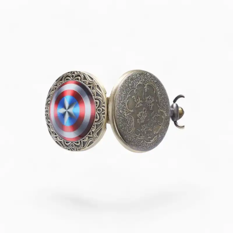 Montre de poche Captain America | La Montre à Gousset