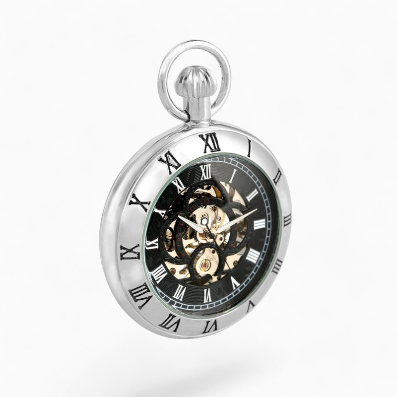 Montre de poche Art Déco Argent