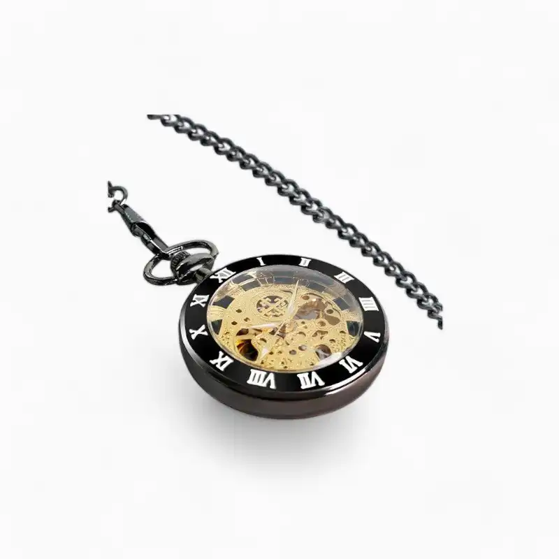 Montre de poche Croix à Béquilles