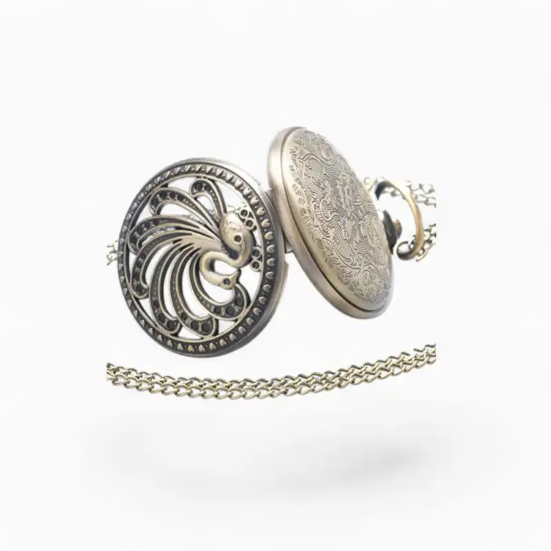 Montre de poche Femme Paon | La Montre à Gousset