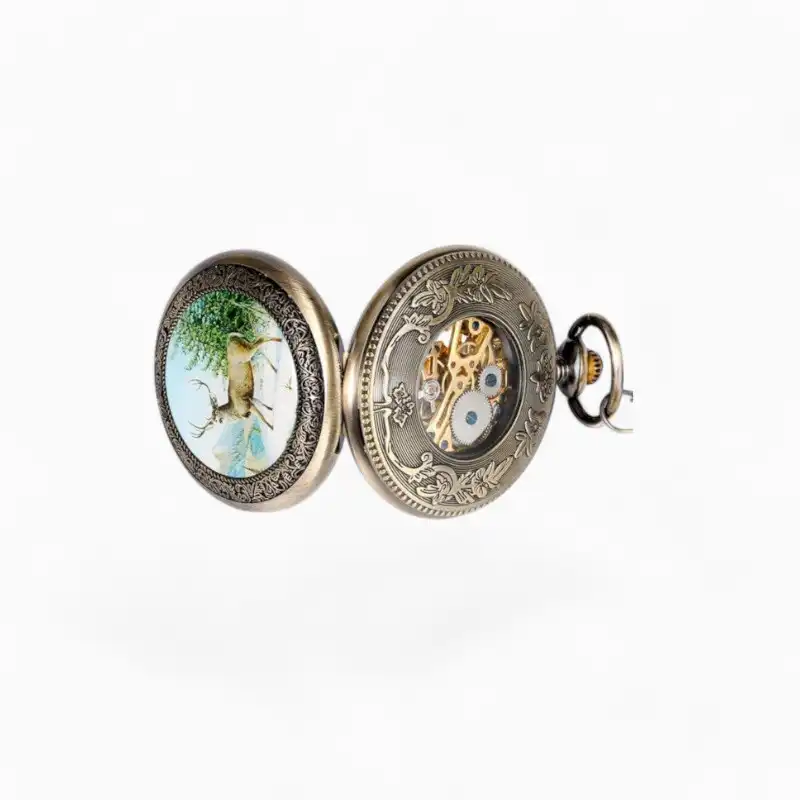 Montre de poche Mécanique Cerf | La Montre à Gousset