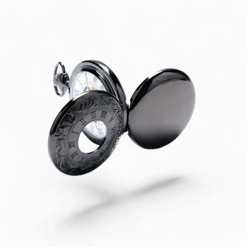 Montre de poche Mécanique Double demi-clapet