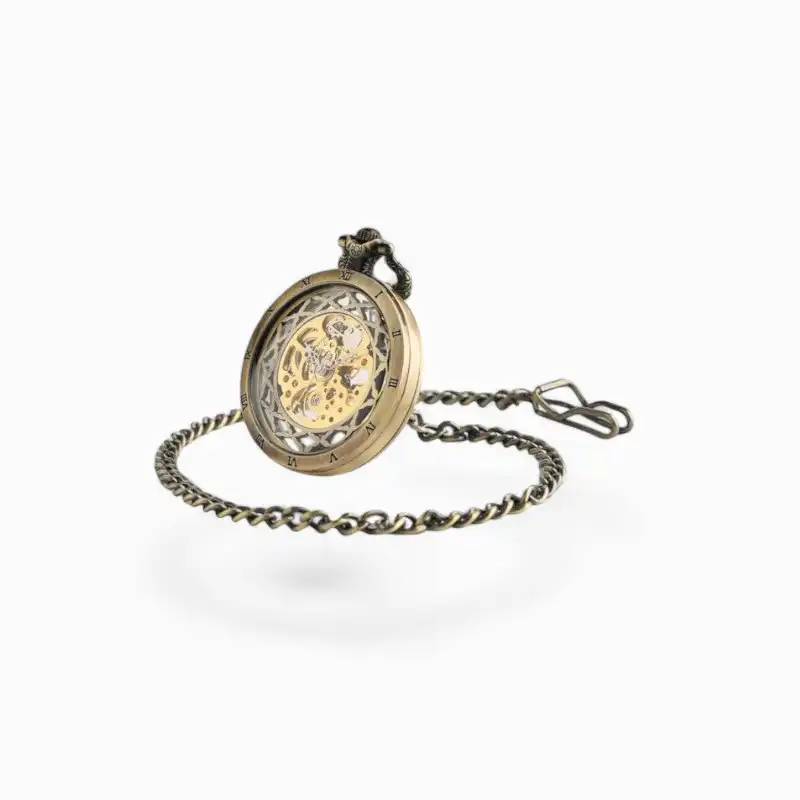 Montre de poche mécanique Mandala | La Montre à Gousset