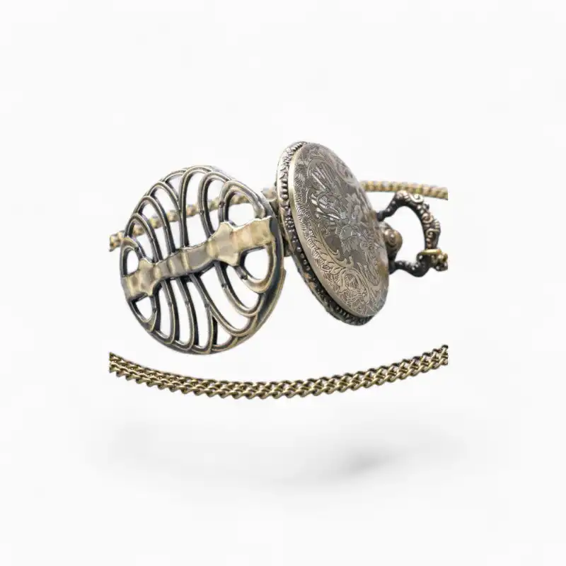 Montre de poche Steampunk Colonne Vertebrale | La Montre à Gousset