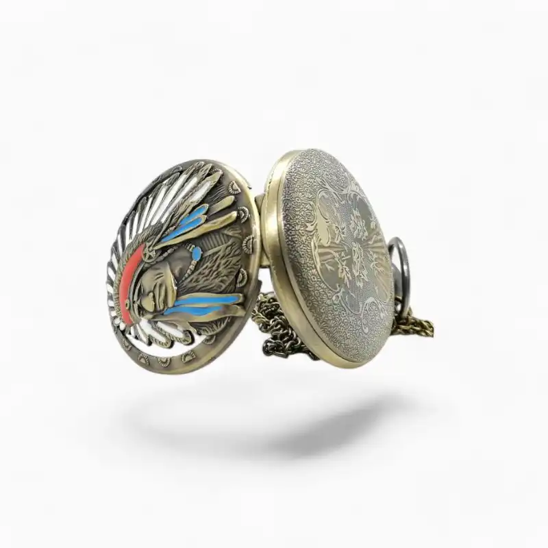 Montre de poche Vintage Chef Indien | La Montre à Gousset