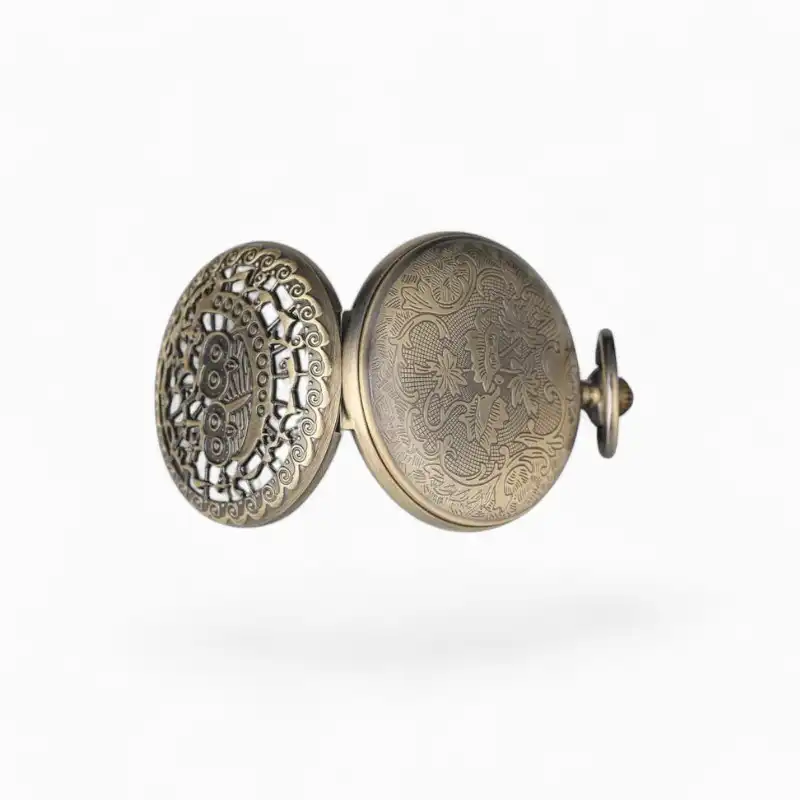 Montre de poche Vintage Hiboux | La Montre à Gousset
