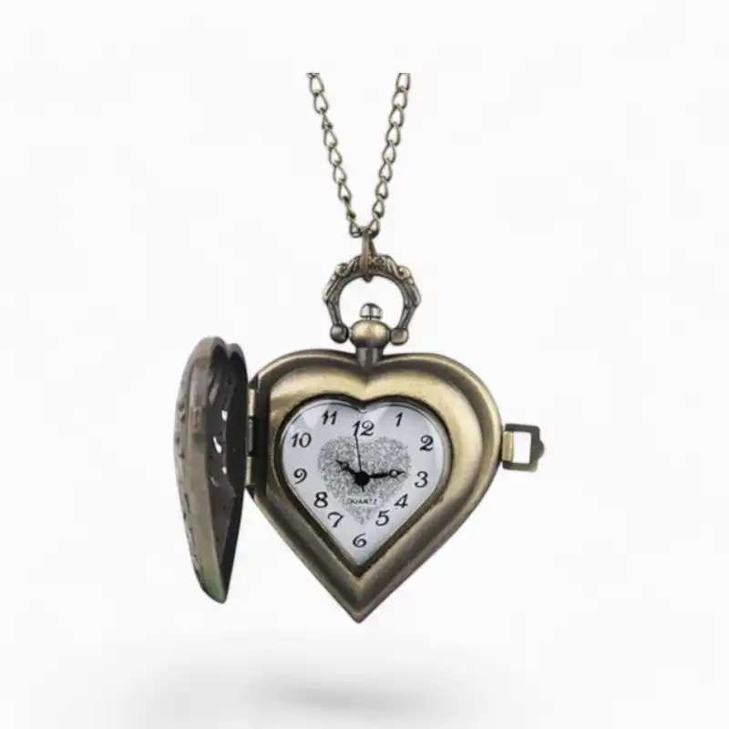 Montre Gousset Femme Coeur | La Montre à Gousset
