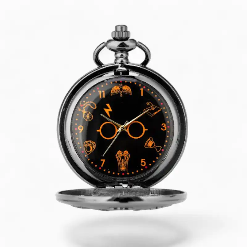 Montre Gousset Harry Potter Noir