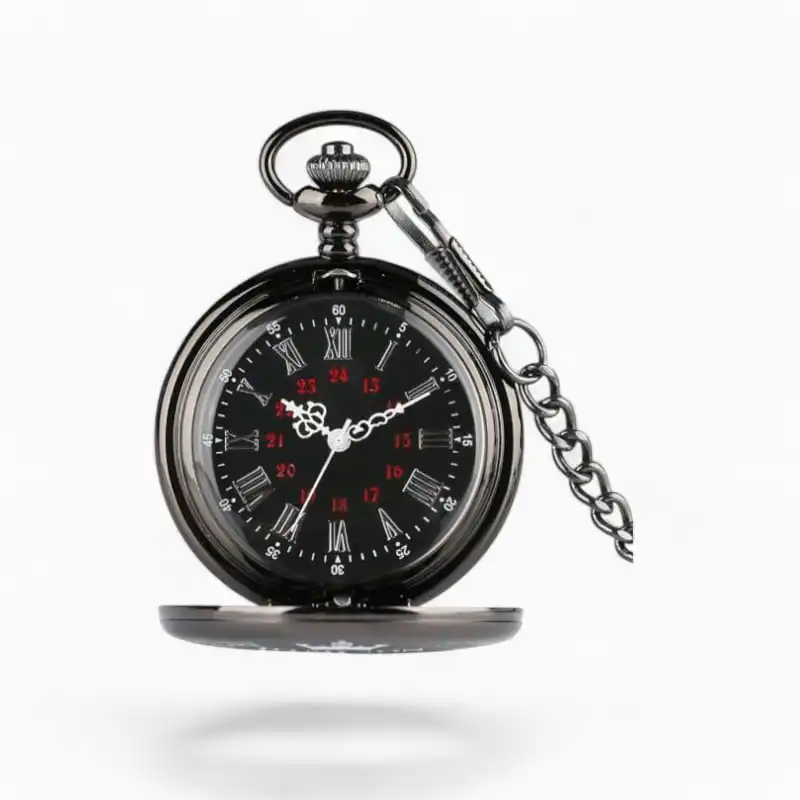 Montre Gousset to my Love Noir | La Montre à Gousset