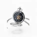 Montre Gousset Jolie Fleur Argentée | La Montre à Gousset