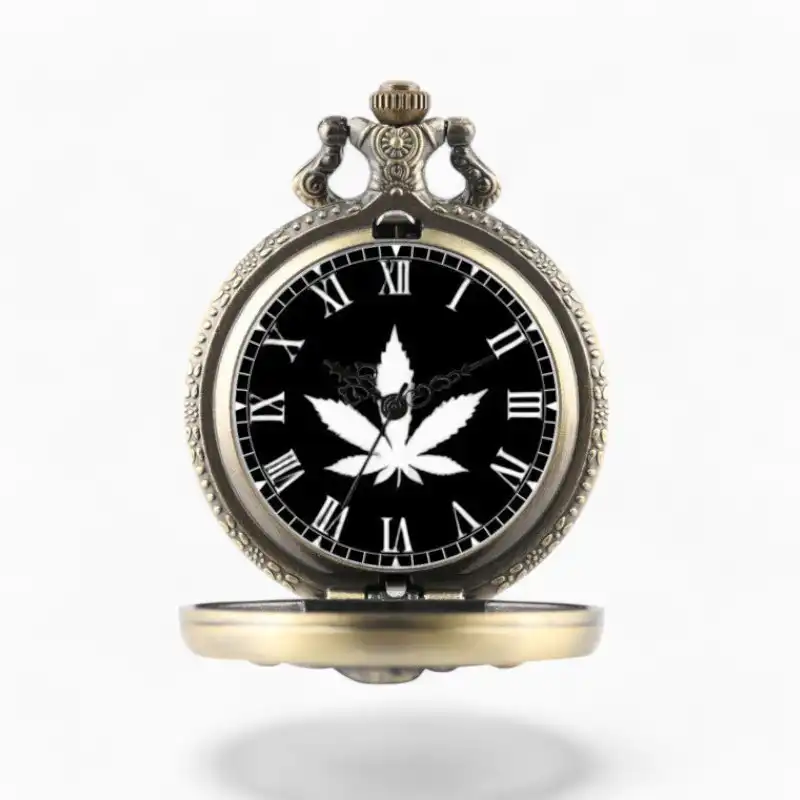 Montre à gousset Canabis