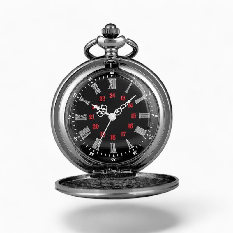 Montre-gousset-gentleman-noir