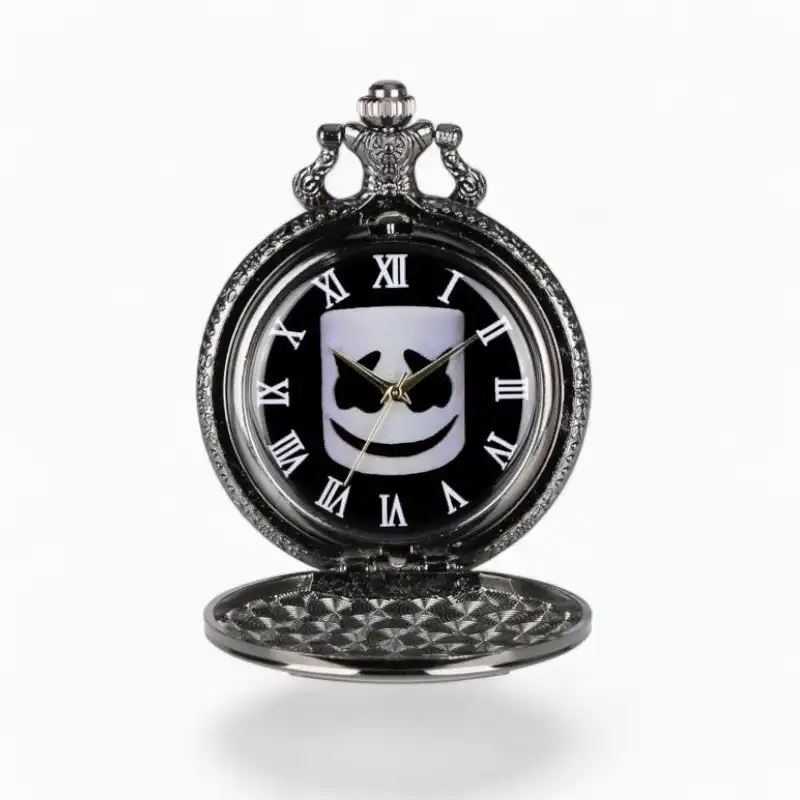 Montre Gousset Masque de Clown Noir | La Montre à Gousset