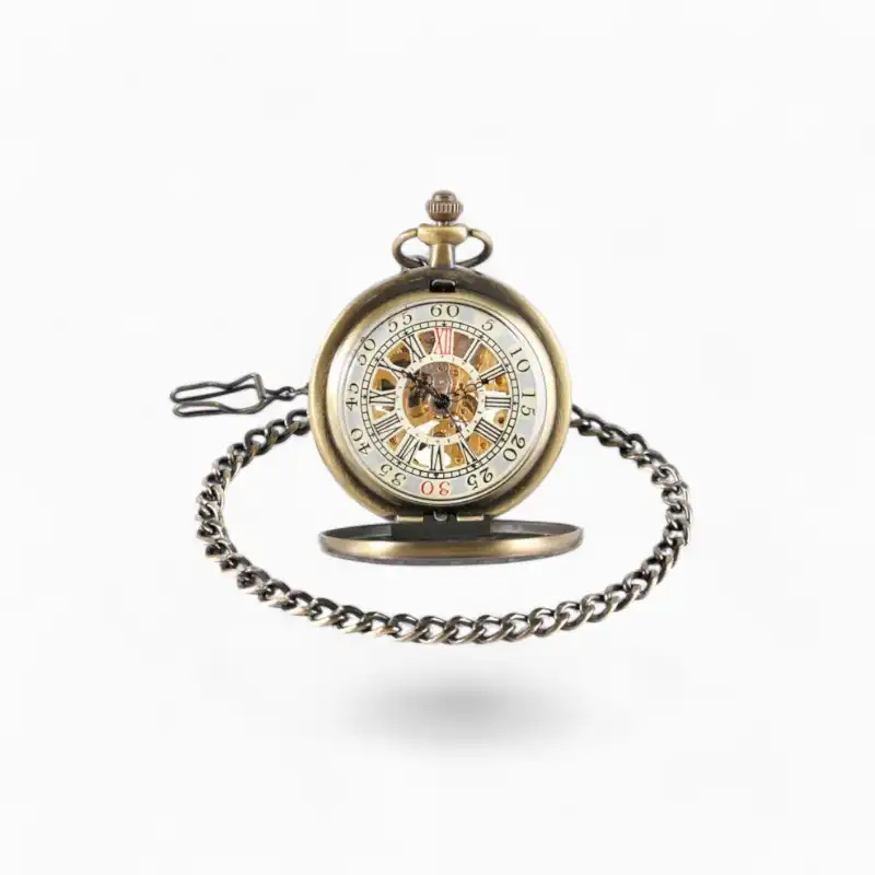 Montre Gousset Mécanique Bronze étoilé | La Montre à Gousset