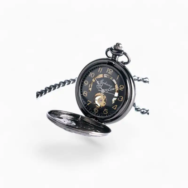 Montre Gousset mécanique Fleur Majestueuse