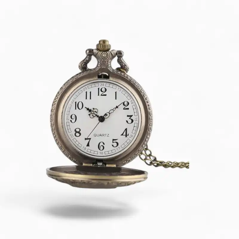 Montre Gousset Vintage Chef Indien Bronze | La Montre à Gousset