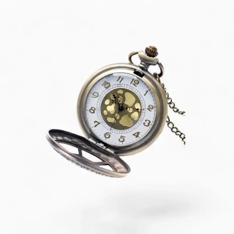 Montre Gousset Vintage Grillage Hexagonale | La Montre à Gousset
