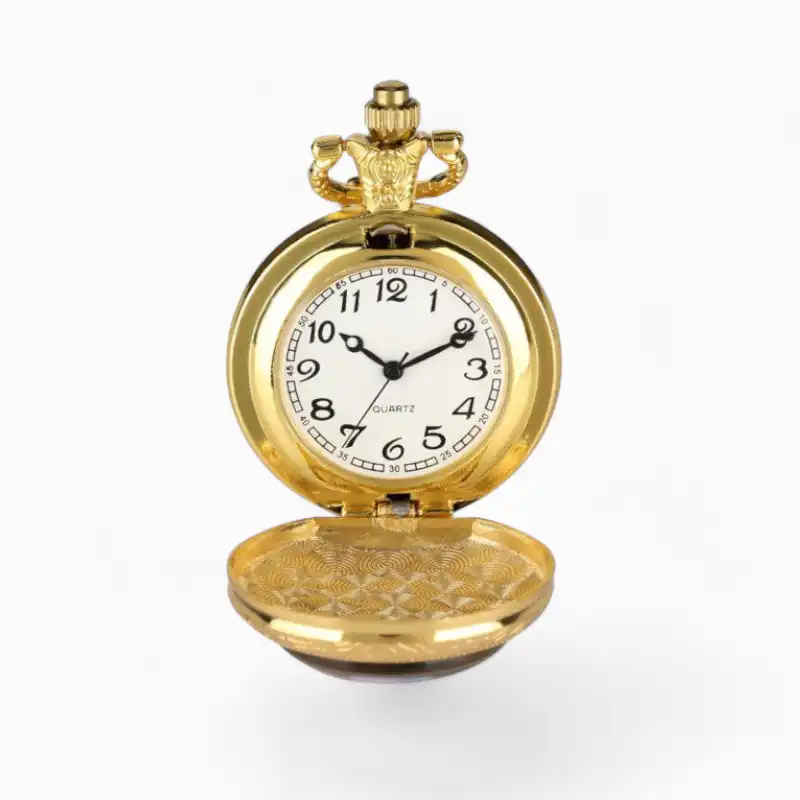 Montre Gousset Vintage Vitrail Or | La Montre à Gousset