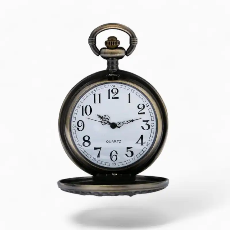 Montre Gousset Vintage Train à Vapeur | La Montre à Gousset