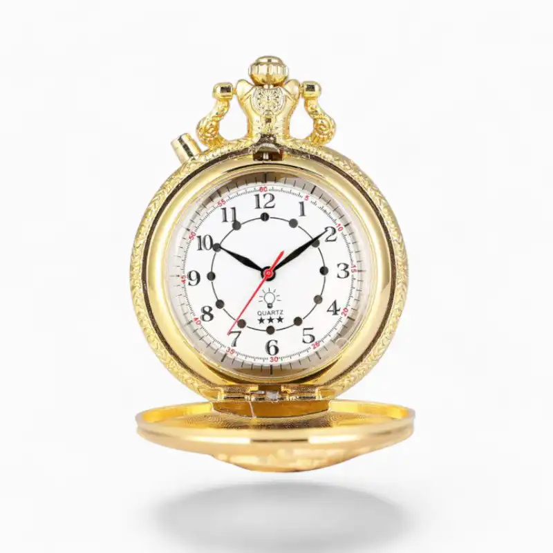 Montre Gousset Vintage Train Led Or | La Montre à Gousset
