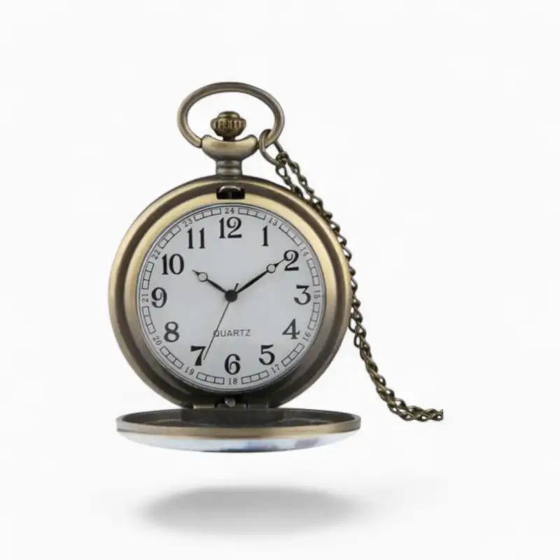 Montre Gousset Vintage Train Western | La Montre à Gousset