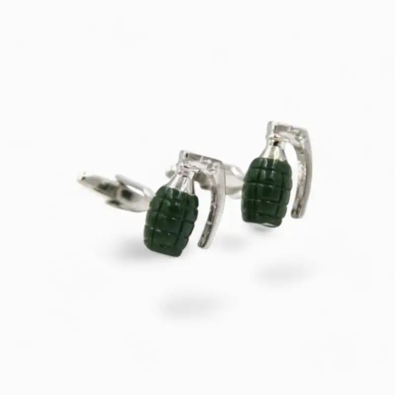 Boutons de manchette Grenade couleur | La Montre à Gousset