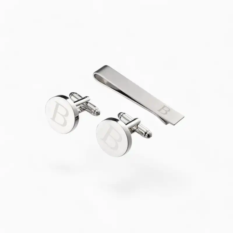 Boutons de manchette Initiales B | La Montre à Gousset