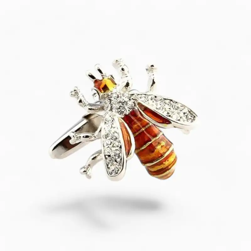 Boutons manchette Abeille | La Montre à Gousset