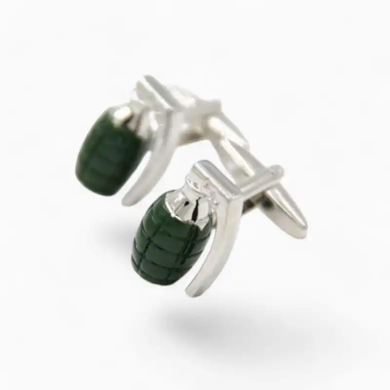 Boutons manchette Grenade couleur | La Montre à Gousset