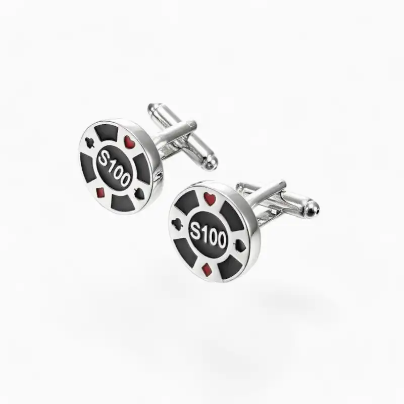 Boutons manchette Poker | La Montre à Gousset