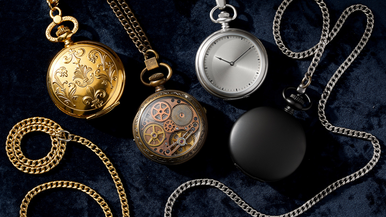 Collection de montres à gousset aux styles variés