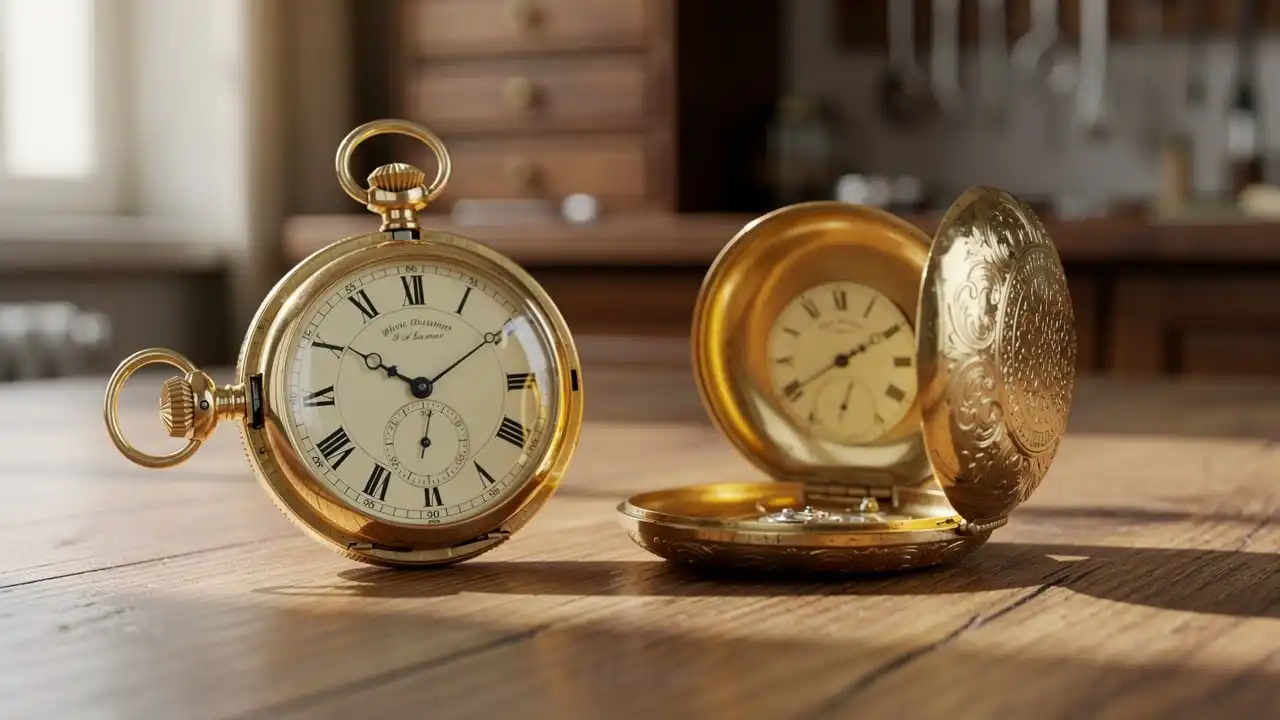 Comparaison montre Lépine et Savonnette en or