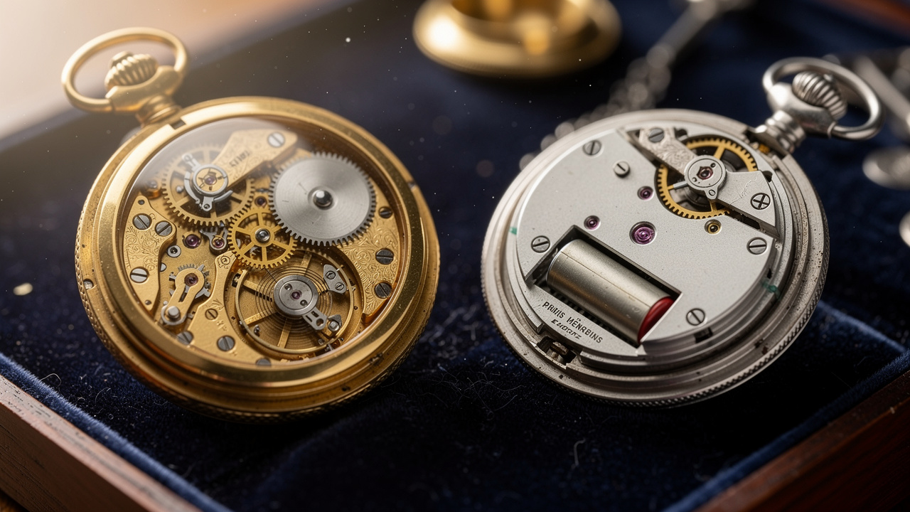 Comparaison entre montre mécanique et montre à quartz