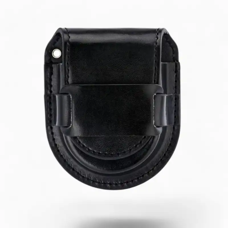 étui montre de poche Noir