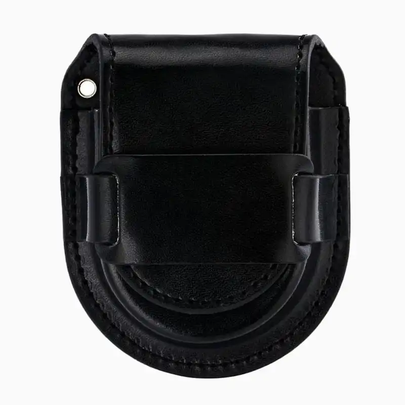 Étui Montre à Gousset Cuir Noir – vue 2