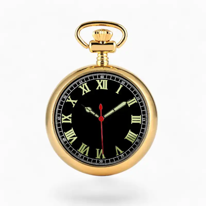 Montre à gousset Fluorescente Or