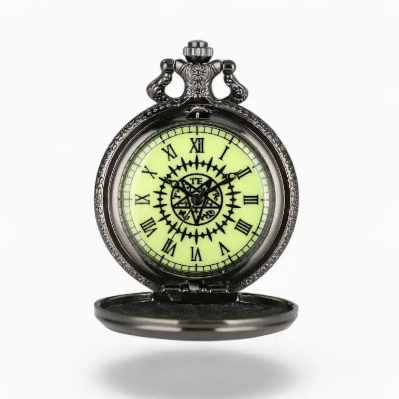 Montre Gousset Black Butler cadran Lumineux