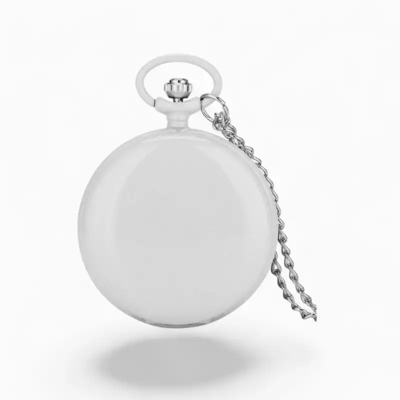 Montre à gousset personnalisée Blanc